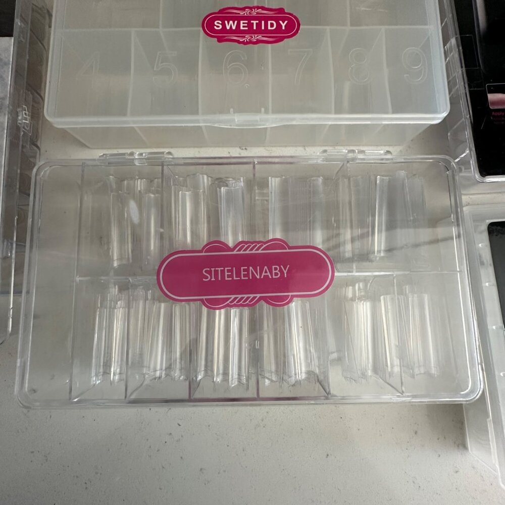 Various Clear Nail Tips Set - Picture 5 of 7